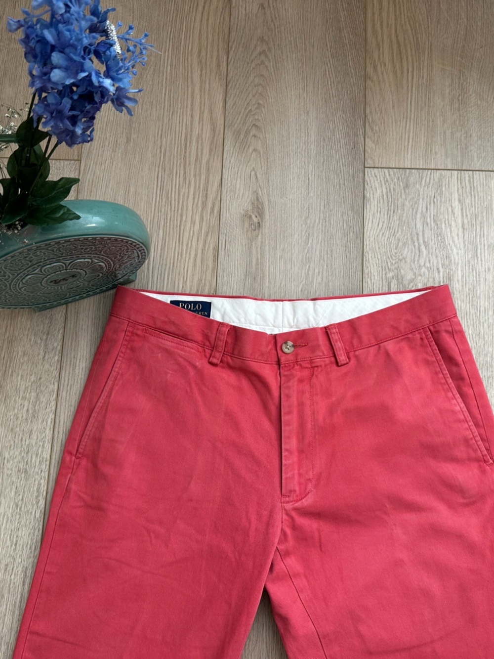Polo by Ralph Lauren Coral Slim Chinos 100% cotton - Picture 4 of 6